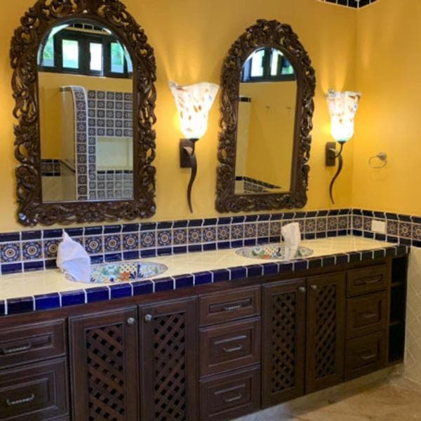 Mexican Style Bathroom